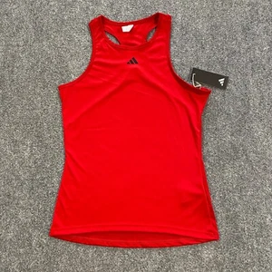 Adidas Club Aeroready Tennis Tank Top Girls X-Large Red Activewear Training Logo - Picture 1 of 14