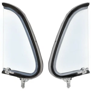 1948 49 50 Ford Truck Vent Window Assembly Clear Glass & Frame Pair Right+Left - Picture 1 of 1
