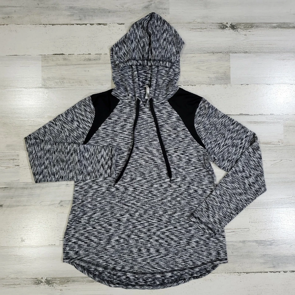 Sudadera con Capucha Danskin Now Activewear Para Mujer Mediana M Gris Con Capucha Equipo de Entrenamiento Correr Foto 1 de 4