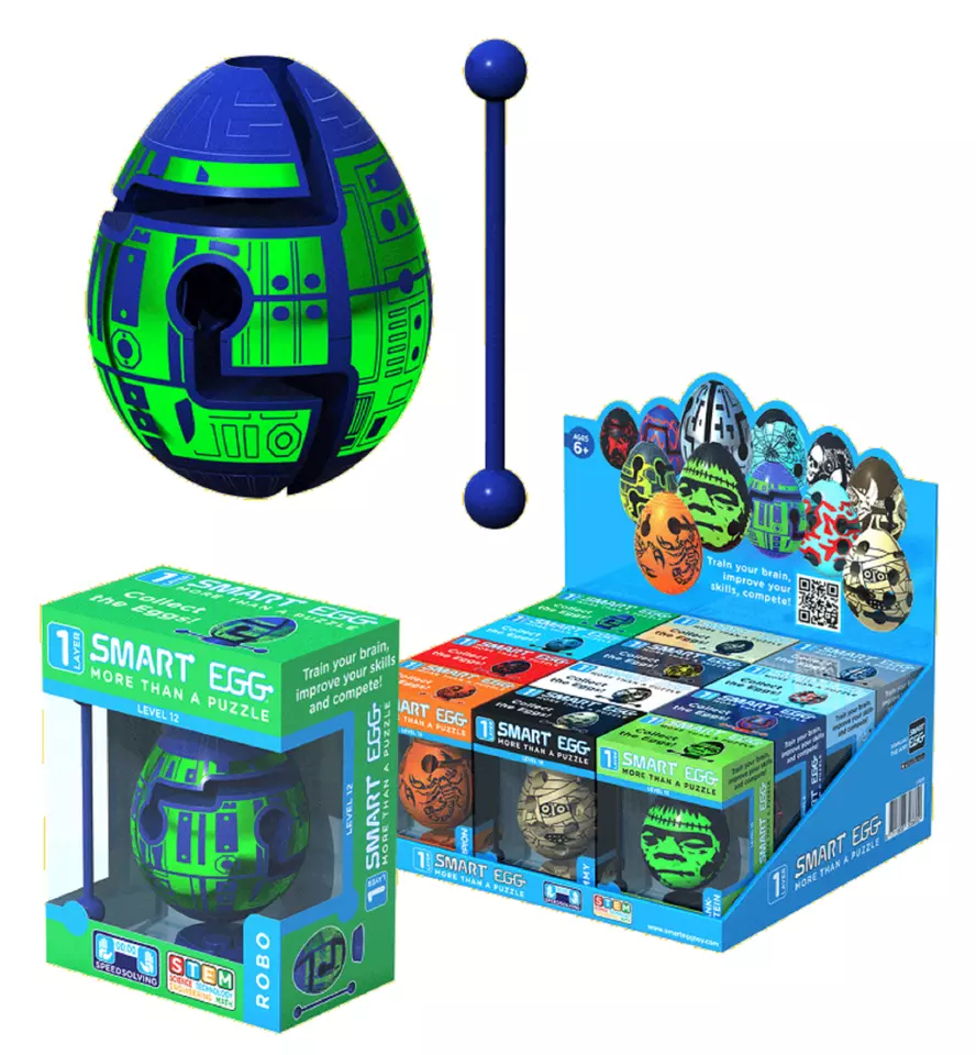Smart Egg 3D Labyrinth Puzzle Neuheit Anspruchsvolle Rätsel Geschenk 1 Lagen - Bild 1 von 1