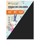 Paper Fabrisa Black 80 G 500 Sheets Din A4 NEW