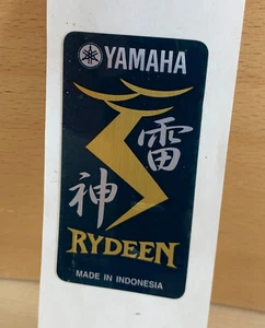 YAMAHA Rydeen Adhesive Sticker BADGE Drum Logo Emblem Part 2000s Tom Snare Bass - Picture 1 of 3