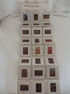 Vintage 70er Jahre Lot 24 Souvenir Film Dias der indischen Kultur in Indien - Bild 1 von 4