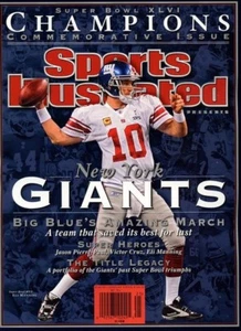 Sports Illustrated Magazine Commemorative 2011 Champions NEW YORK GIANTS - Picture 1 of 1