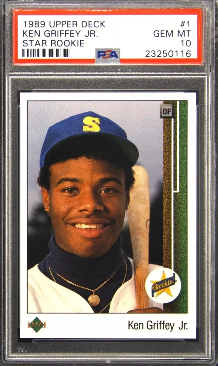 Ken Griffey Jr Baseball Serial Numbered Sports Trading Cards
