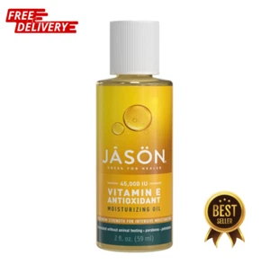 JASON Vitamin E 45,000 IU Moisturizing Oil , For Maximum Strength, 2 Fl Oz - Picture 1 of 6
