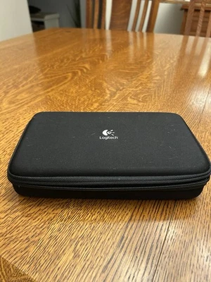 Logitech S-0159a Speaker with Case and Power Adapter Tested Works - Image 1 of 4