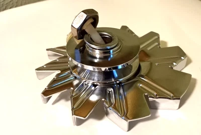 Ford Mustang Cougar Fe 428CJ 1969-1973 ventilador de polea alternador doble ranura (57A) Foto 1 de 4