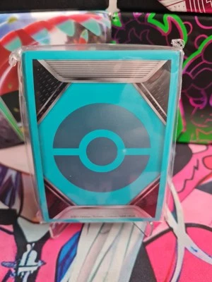 Pokémon • 65 Sleeves • Pokéball Türkis Design 2024 • OVP Deutsch • NM - Bild 1 von 4