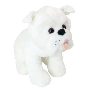 Build A Bear weiße englische Bulldogge Welpe Hund Plüschtier Stofftier Spielzeug - Bild 1 von 12