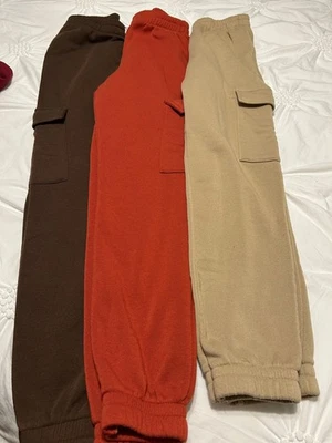 3 Pair of Fashion Nova  Cargo Joggers One New  With Tags Size XS - Image 1 of 2