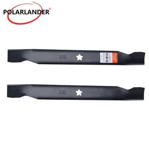 2pcs Mower Blades for Poulan Pro Husqvarna Craftsman 42 inch Riding Mower 138971 - Picture 1 of 12