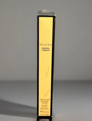Gucci Mascara L'Obscur  # 1 Eve Black 6.5ml/0.21oz NIB Authentic - Image 1 of 4