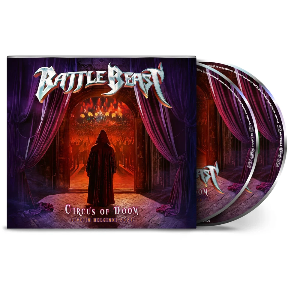 Battle Beast Circus of Doom: Live in Helsinki 2023 (CD) Album with Blu-ray - Bild 1 von 1