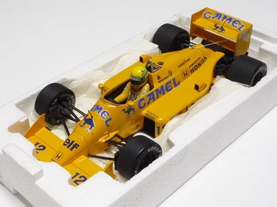 MINICHAMPS 1:18 LOTUS HONDA 99T A. SENNA 1987 "CAMEL" - Image 1 of 4