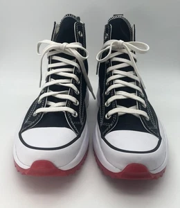 Zapatilla deportiva CONVERSE Run Star Hike plataforma unisex talla W10.5/M9 negra como nueva - Imagen 1 de 9