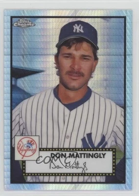 2021 Topps Chrome Platinum Anniversary Mega Box Prism Refractor Don Mattingly - Image 1 of 2