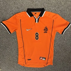 Dennis Bergkamp Holland Netherlands Football Shirt Large 98 Free Uk Delivery - Picture 1 of 3