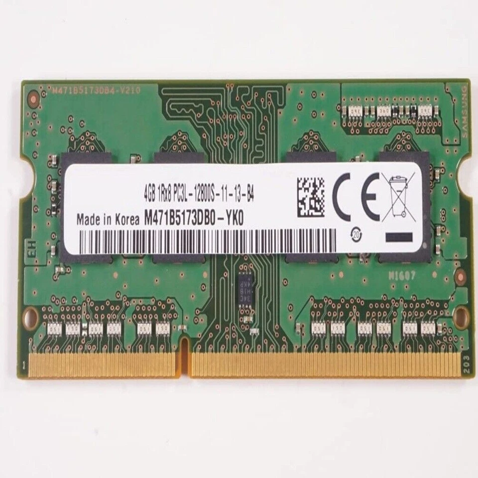 Samsung M471B5173DB0-YK0 (2) 4GB RAM Memory Modules - Image 1 of 1