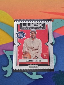 2024-25 Panini Prizm Alexandre Sarr, Washington Wizards Luck of the Lottery - Picture 1 of 2