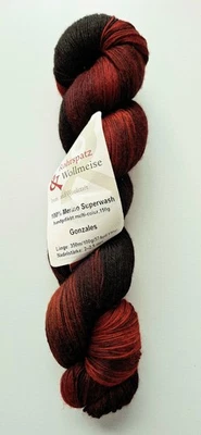 Wollmeise Pure "Gonzales" reg., alte Färbung! handgefärbt, 168gr - RAR - Bild 1 von 3