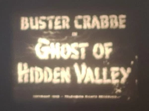 GHOST OF HIDDEN VALLEY 1946 16MM B/W SOUND 400FT CINE FILM BUSTER CRABBE - Picture 1 of 16