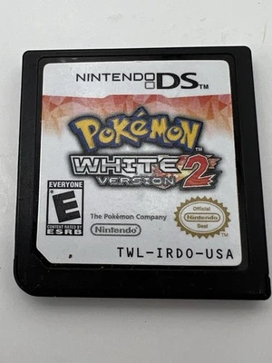 Pokemon White Version 2 (Nintendo DS, 2012) Authentic Game Only Tested Fast Ship - Image 1 of 4