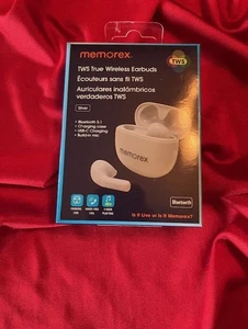 ****NEU****Memorex TWS True Wireless Silber Ohrhörer - Bluetooth - Bild 1 von 1