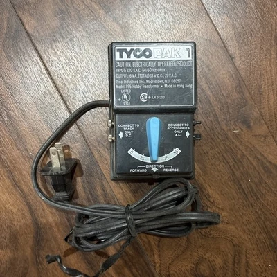 Tyco Pak 1 895 AC/DC HO Scale Model Train Transformer Controller Not Tested - Image 1 of 4