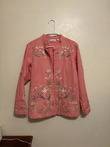 QUACKER FACTORY BLAZER JACKE, STICKEREI, PAILLETTEN & PERLEN, Large - Bild 1 von 8