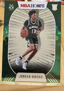 Jordan Nwora 2020-21 Panini NBA Hoops #211 Asia TMall Hyper Green /25 - Picture 1 of 11