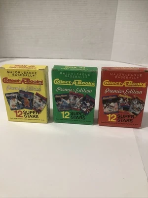 1990 BASEBALL COLLECT A BOOKS 36 CARD FACTORY SEALED SET - Image 1 of 4