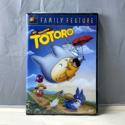 My Neighbor Totoro DVD Fox Original Dub Full Screen 2002 New Sealed Rare OOP - Image 1 of 2