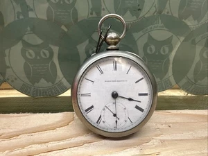 Antique 1889 Elgin Watches Silveroid Model 1 - Picture 1 of 10