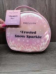 Profusion Cosmetics 19 Piezas Caja de Belleza Esmerilada Nieve Brillo Libre de Crueldad NUEVO - Imagen 1 de 18