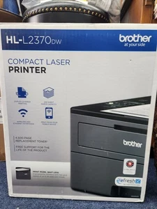 BrotherHL-L2370DW WirelesCompact MonochromeLaserPrinter4500 pgs ReplacementToner - Picture 1 of 6