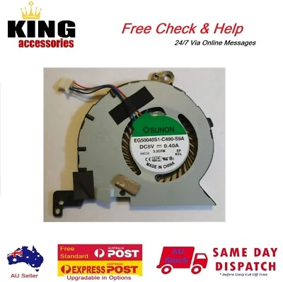 Genuine Sunon/Delta CPU Fan For Dell Latitude E7250 EG50040S1-C490-S9A - Image 1 of 4