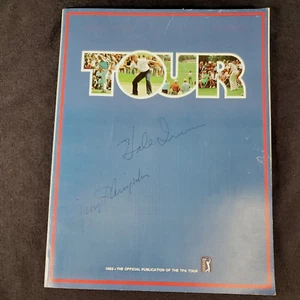 1982 TPA Tour Guide Autographed Hale Erwin PGA The Official Publication Magazine - Picture 1 of 11
