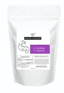 L-Ornithine L-Aspartate 100% Pure Powder Boosts Energy Level High Potency Powder - Picture 1 of 1