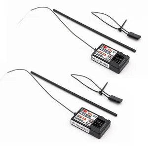 2Pcs Flysky FS-A3 AFHDS2A 2.4G 3CH Receiver for GT2E GT2G RC K5S6 - Picture 1 of 6
