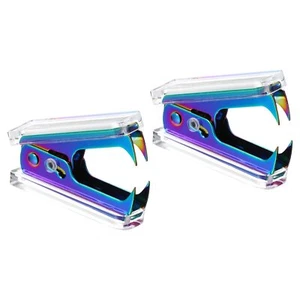 Acrylic Staple Remover 2 Pack Portable Lockable Jaw Style Staple Puller Remov... - Picture 1 of 6