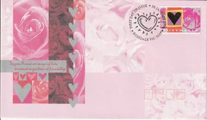 Australia 1996 : Hearts and Roses - First Day Cover - As New - Picture 1 of 1