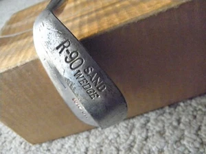 Vintage classic leftt handed regular steel Wilson R90 sand wedge - Picture 1 of 4