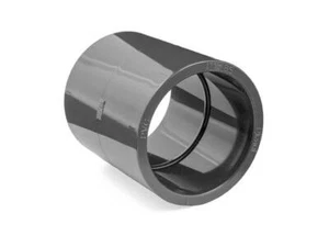 3" : 90mm Plain PVC Metric : Imperial Adaptor Socket - Picture 1 of 1