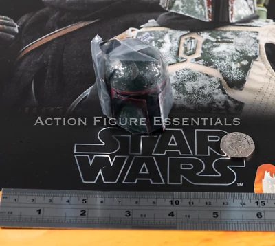 Hot Toys Boba Fett Helmet Battle Damaged 1/6 Figure Loose Part TMS034 Jedi - Image 1 of 4
