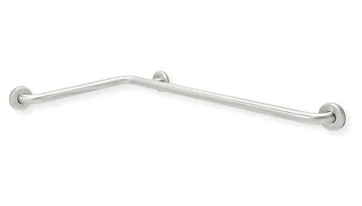 Inside Corner Grab Bar for Shower Bathtub Smooth Grip | 34" x 18" - image 1 of 4