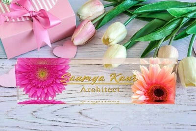 TINA&CO Personalized Name Plate for Desk Custom Office Decor Nameplate Sign Desk Organiz