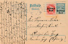 18.9.1921 Postkarte verschickt von Mnchen nach Zug wertvolle Frankatur