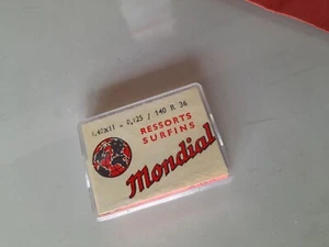 Set Of 6 Tissot 27T Resort Mainspring 1,40x11 X0,125 Mondial _025 - Picture 1 of 5