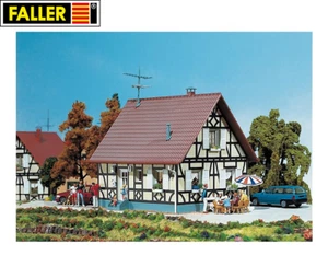 Faller H0 130221 single-family house with half-timbered - new + original packaging - Picture 1 of 3